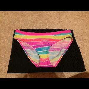 Stripped Bikini Bottoms